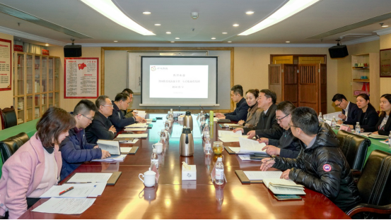 省国资党委委员、副主任沈汝源率队调研省DB电竞集团