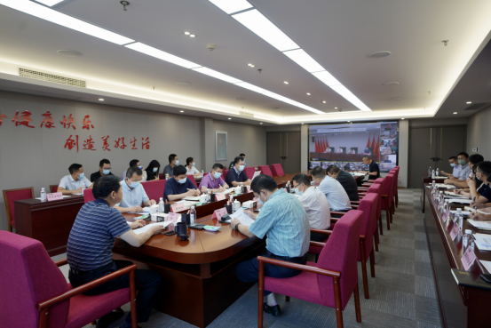 DB电竞集团召开疫情防控工作领导小组2022年第3次会议 集团党委书记、董事长、疫情防控工作领导小组第一组长任丁主持会议并讲话