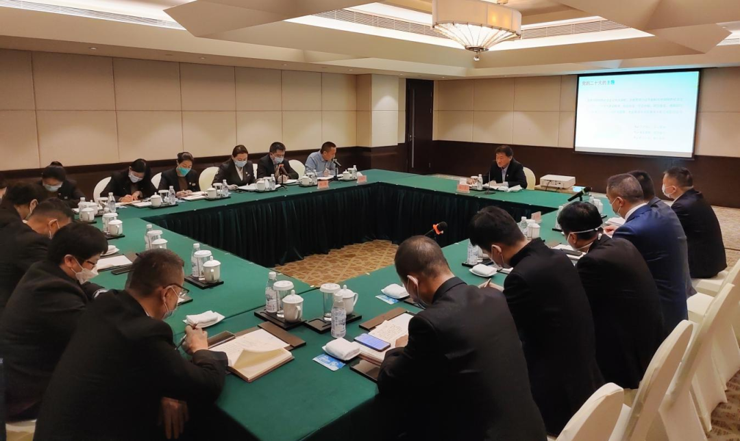四川省DB电竞集团党委书记、董事长任丁赴基层联系点宣讲党的二十大精神