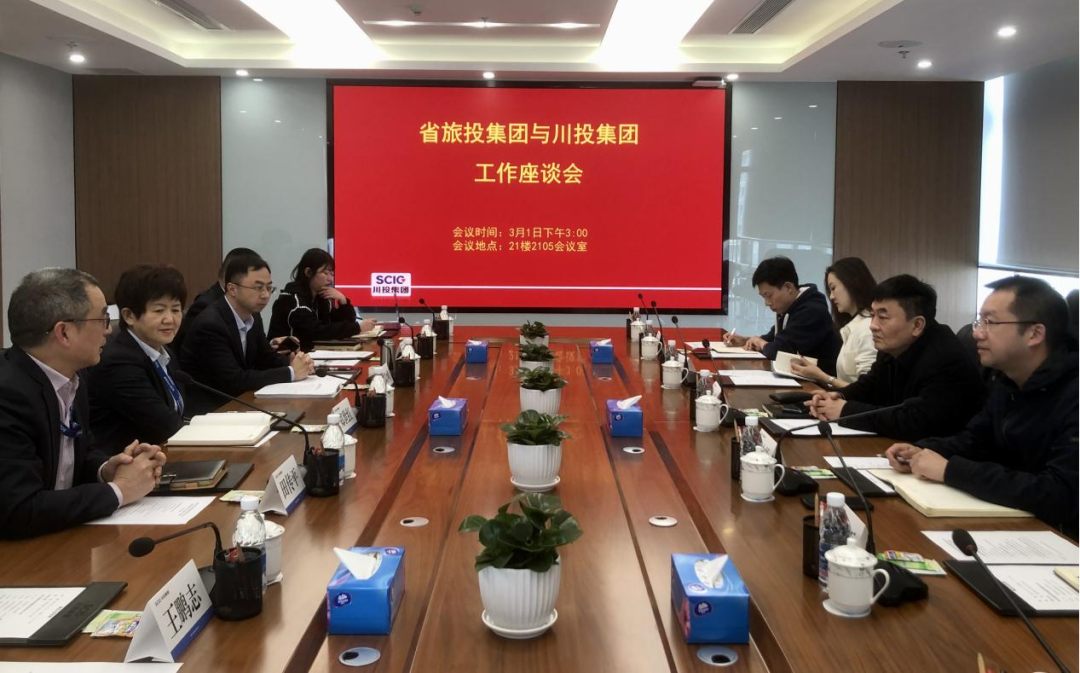 DB电竞集团赴川投集团交流学习